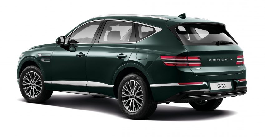 2020 Genesis GV80 - Rear Three-Quarter Wallpaper 850x439 #16
