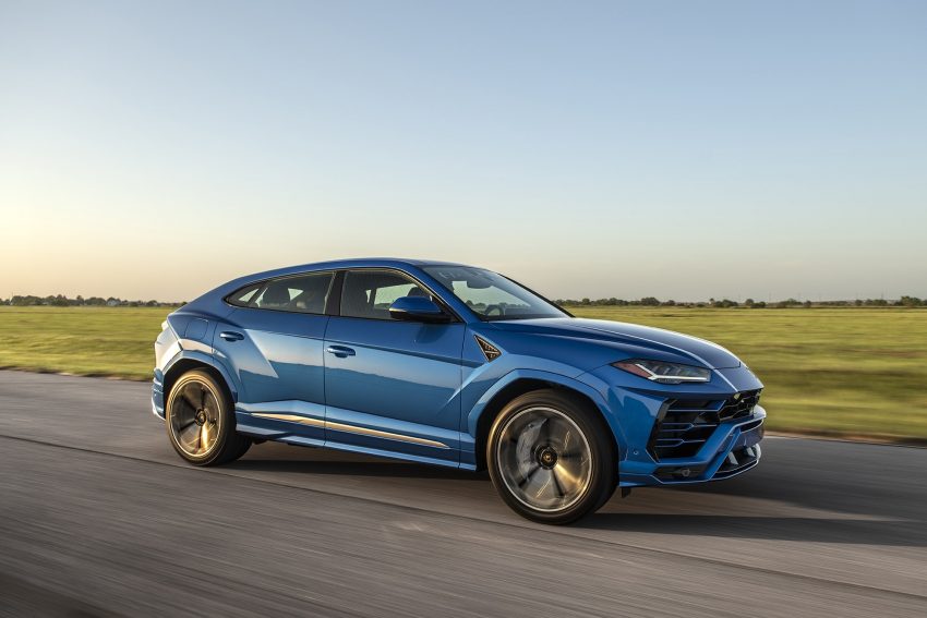 2020 Hennessey Lamborghini Urus HPE750 - Front Three-Quarter Wallpaper 850x567 #1