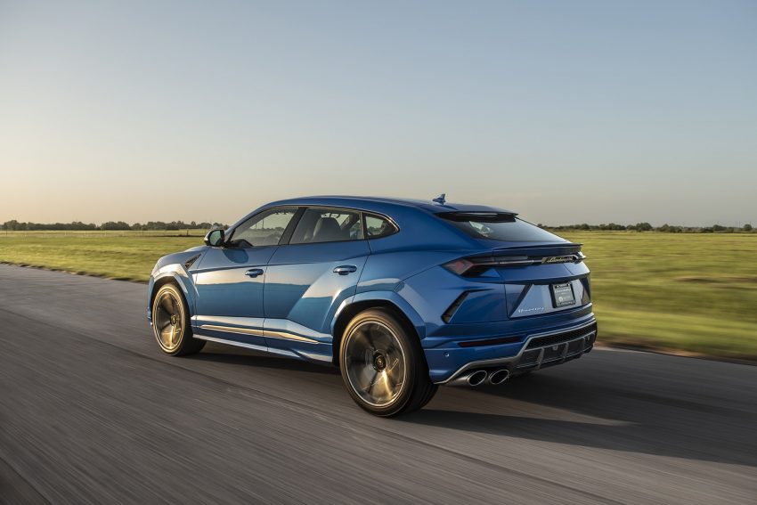 2020 Hennessey Lamborghini Urus HPE750 - Rear Three-Quarter Wallpaper 850x567 #2