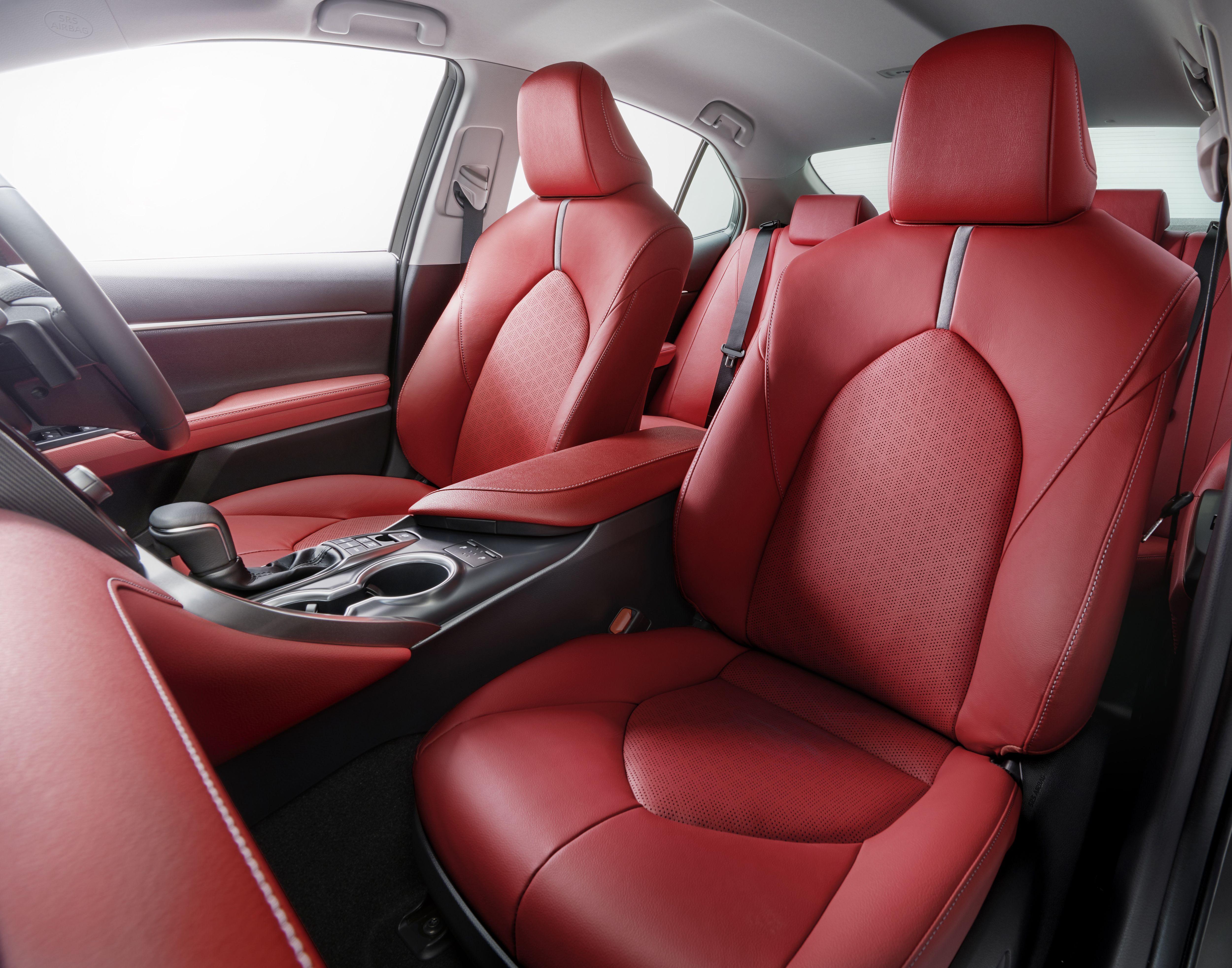 Download 2020 Toyota Camry WS Black Edition - Interior, Front Seats HD Wallpaper 5001x3929 #7