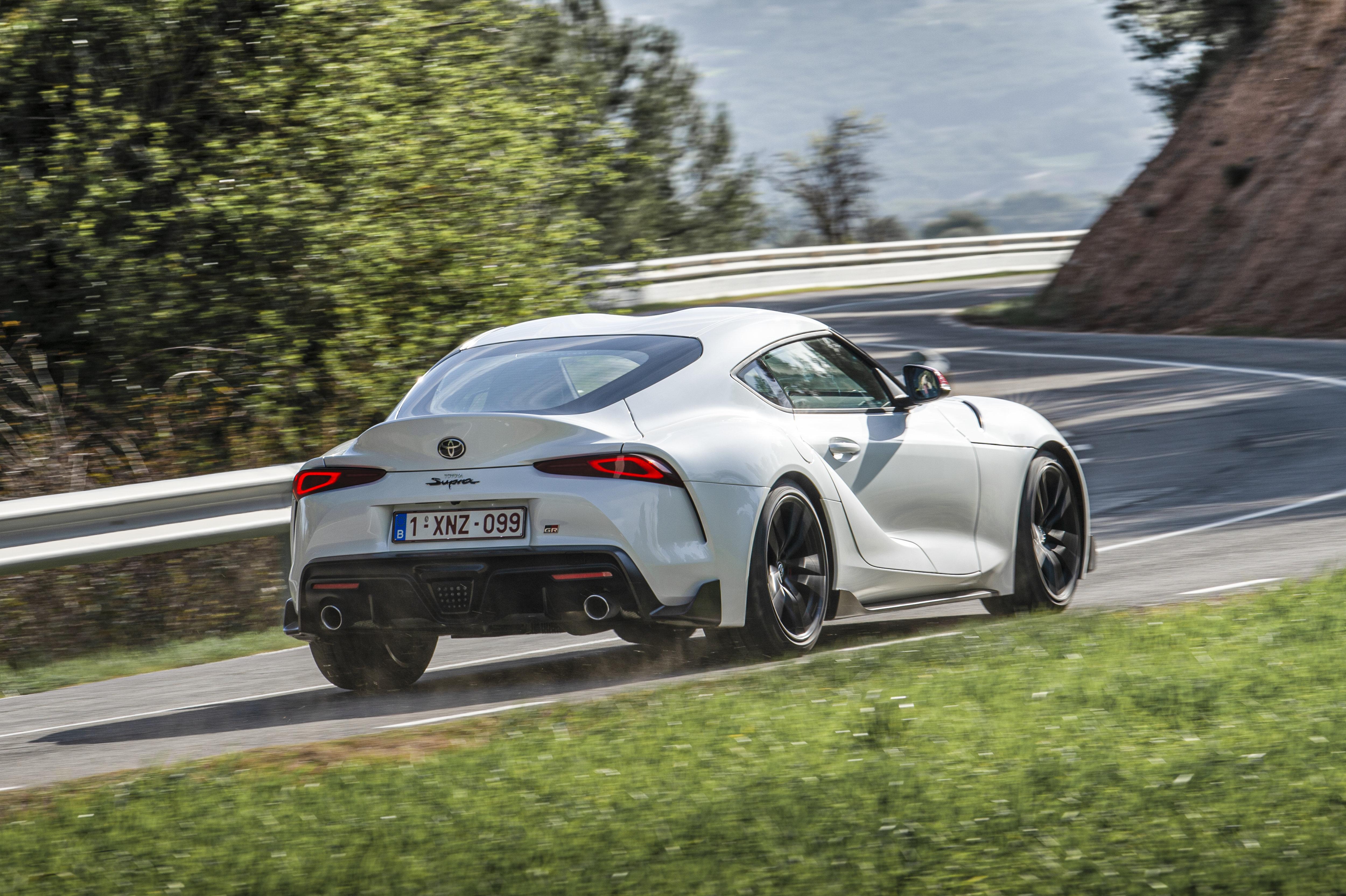 Download 2020 Toyota GR Supra 2.0 Fuji Speedway Edition - Rear Three-Quarter HD Wallpaper 5000x3328 #23
