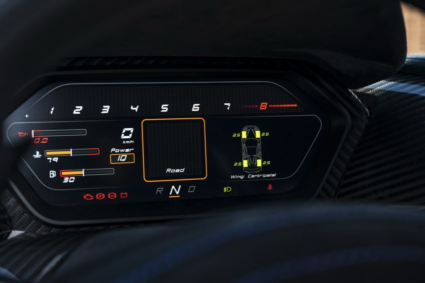 2020 Zenvo TSR-S - Digital Instrument Cluster Wallpaper 850x567 #100