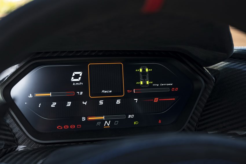 2020 Zenvo TSR-S - Digital Instrument Cluster Wallpaper 850x567 #99