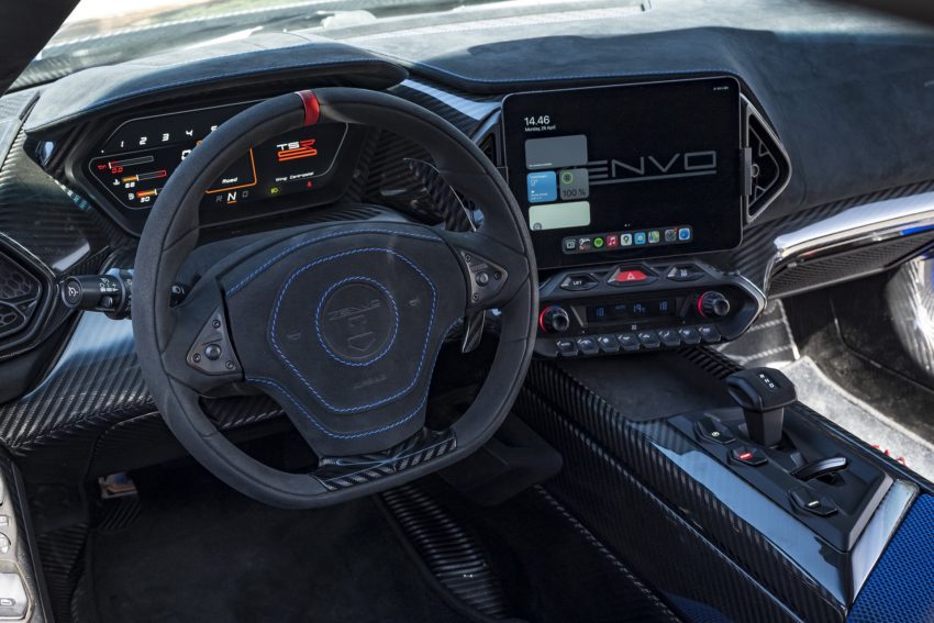 2020 Zenvo TSR-S - Interior, Steering Wheel Wallpaper 850x567 #97