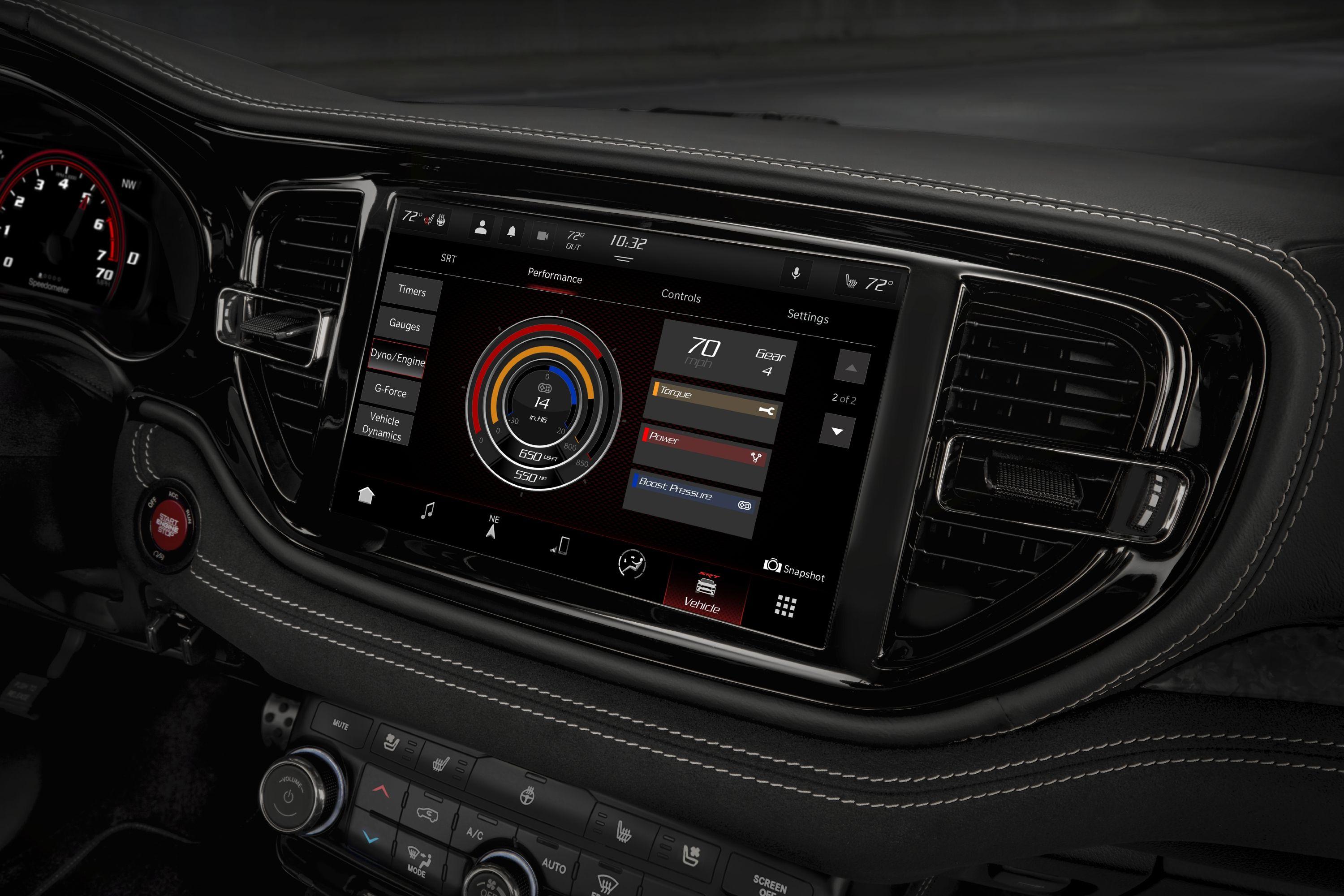 Download 2021 Dodge Durango SRT Hellcat - Central Console HD Wallpaper 3000x2000 #63