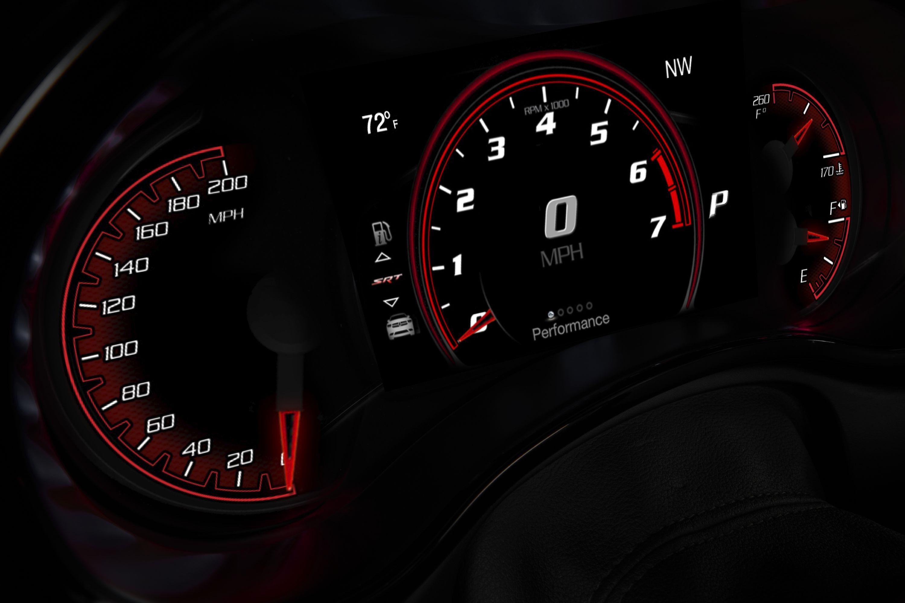 Download 2021 Dodge Durango SRT Hellcat - Instrument Cluster HD Wallpaper 3000x2000 #61