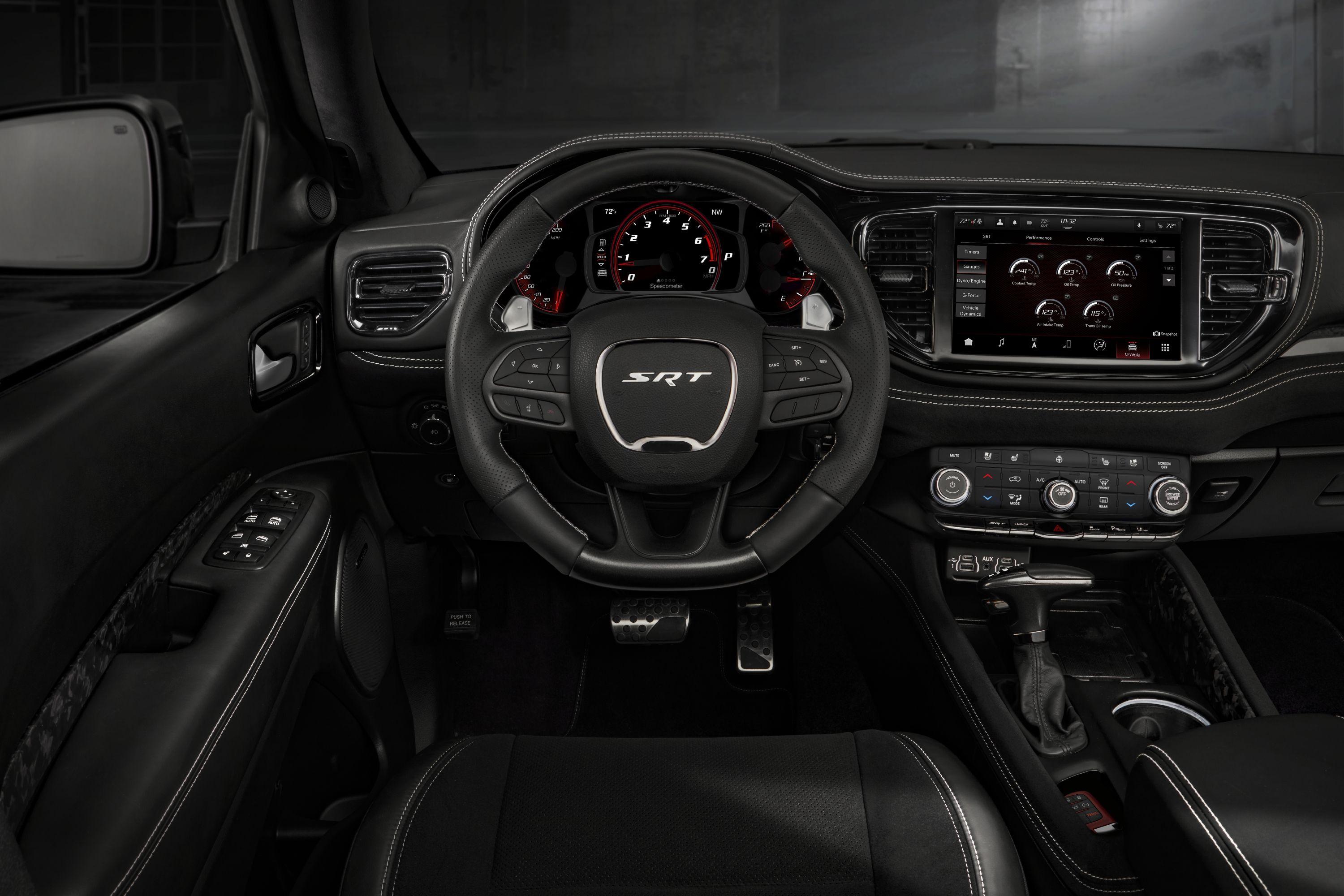 Download 2021 Dodge Durango SRT Hellcat - Interior, Steering Wheel HD Wallpaper 3000x2000 #52
