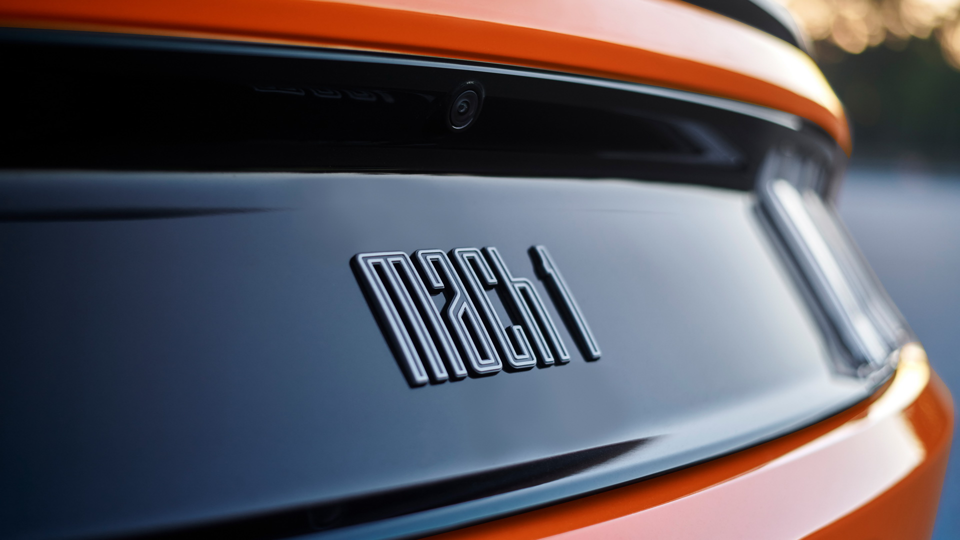 Download 2021 Ford Mustang Mach 1 - Badge HD Wallpaper 1920x1080 #27