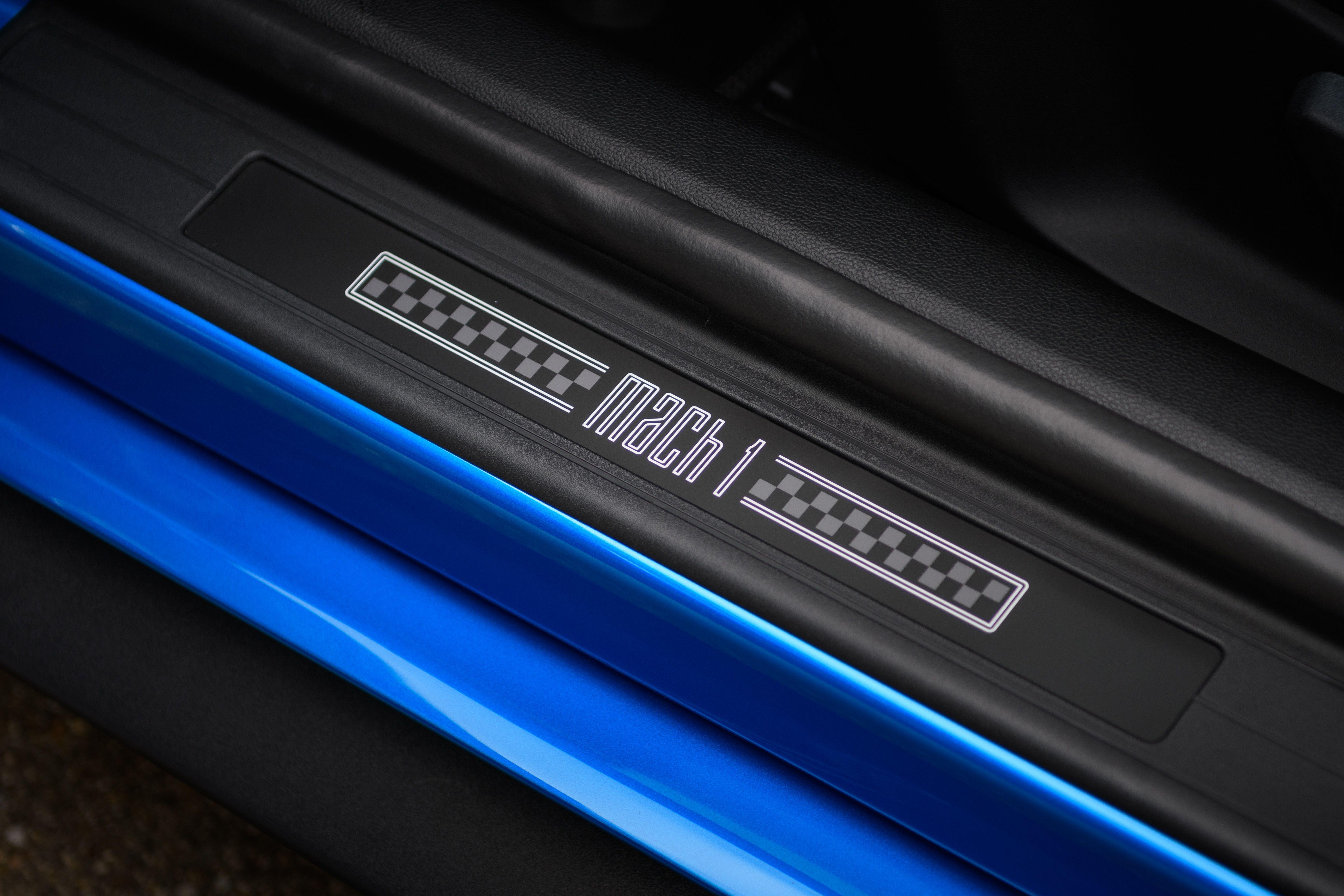 Download 2021 Ford Mustang Mach 1 - Door Sill HD Wallpaper 5568x3712 #12
