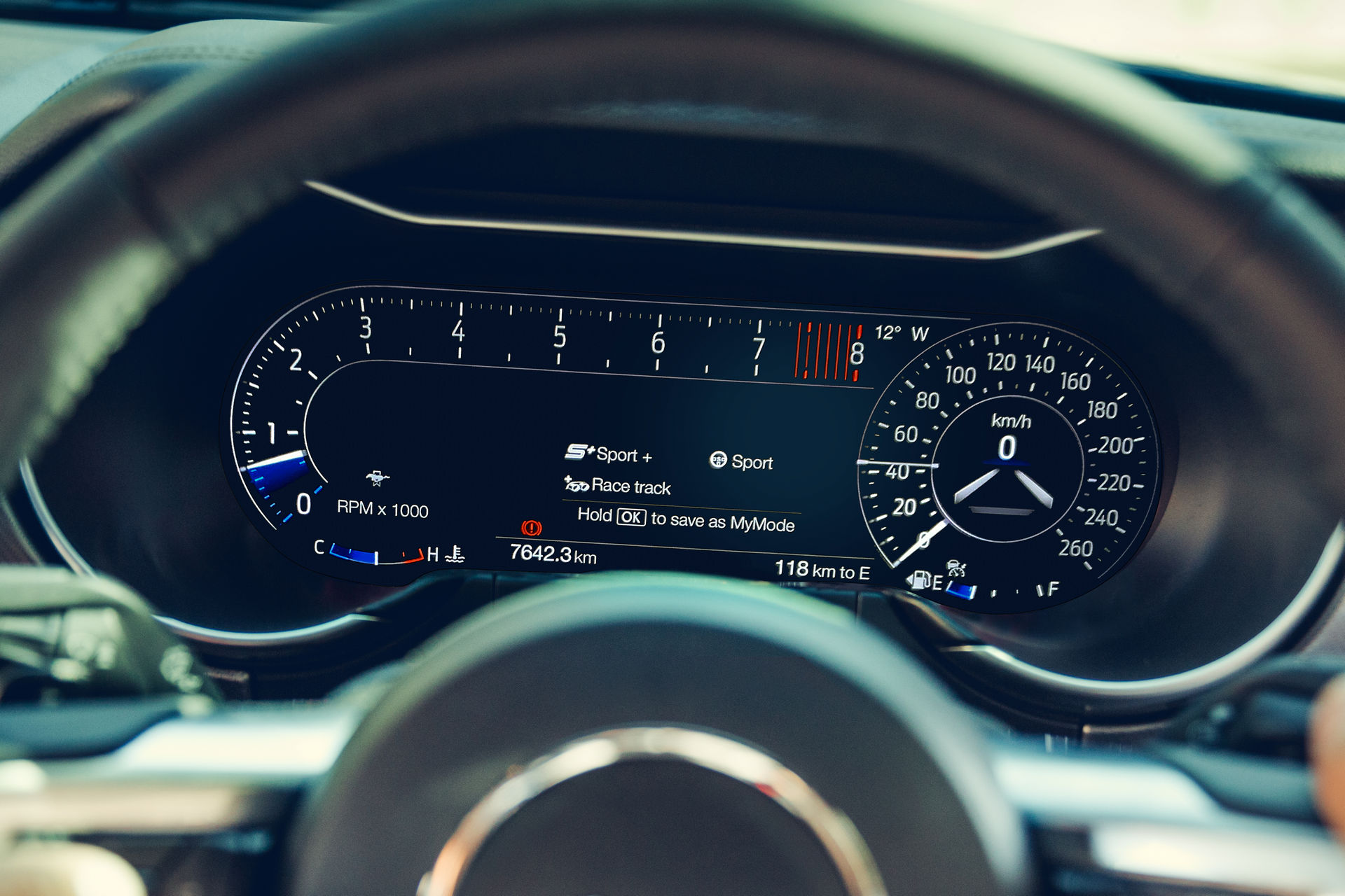 Download 2021 Ford Mustang Mach 1 - Instrument Cluster HD Wallpaper 1920x1280 #71
