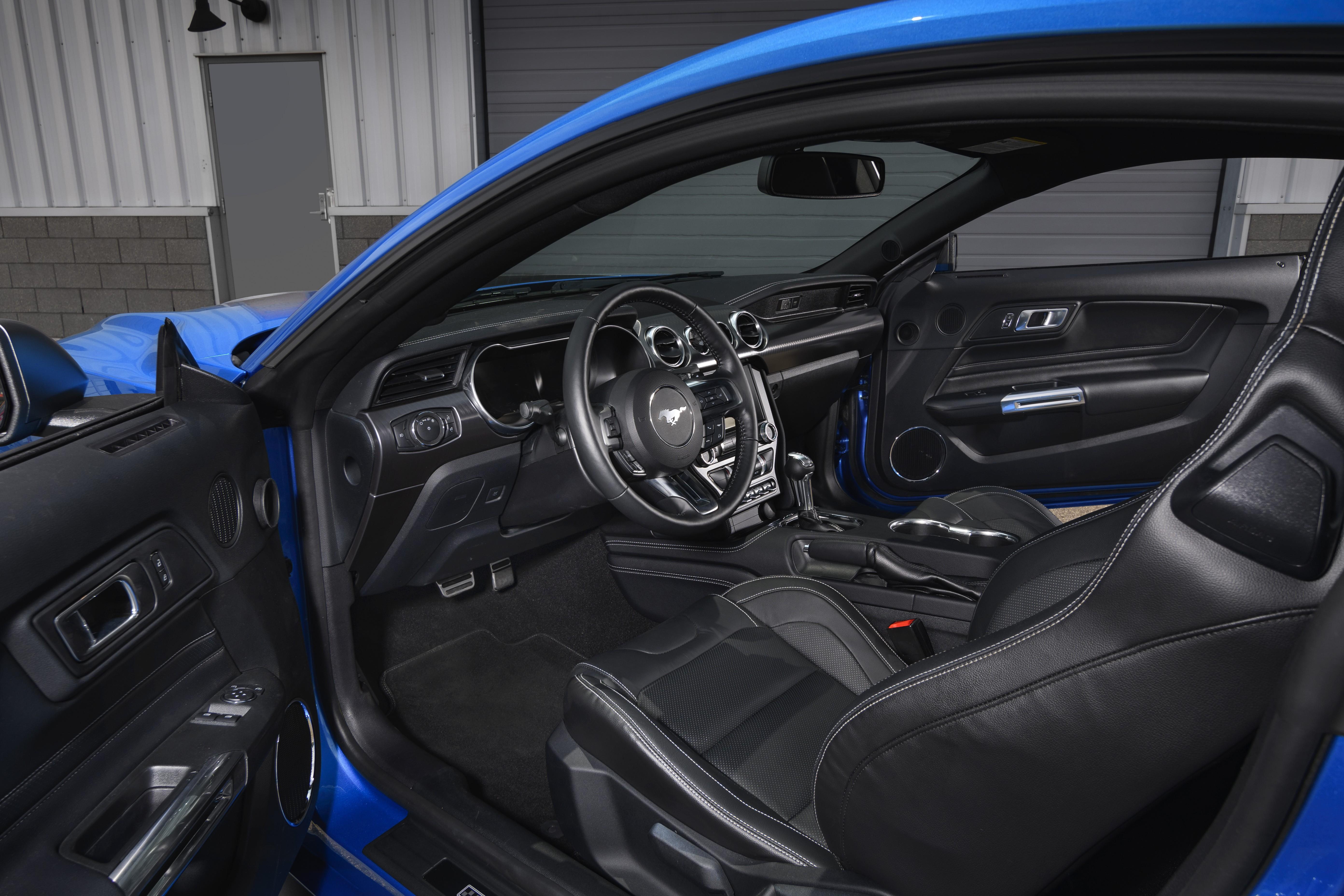 Download 2021 Ford Mustang Mach 1 - Interior, Cockpit HD Wallpaper 5568x3712 #14