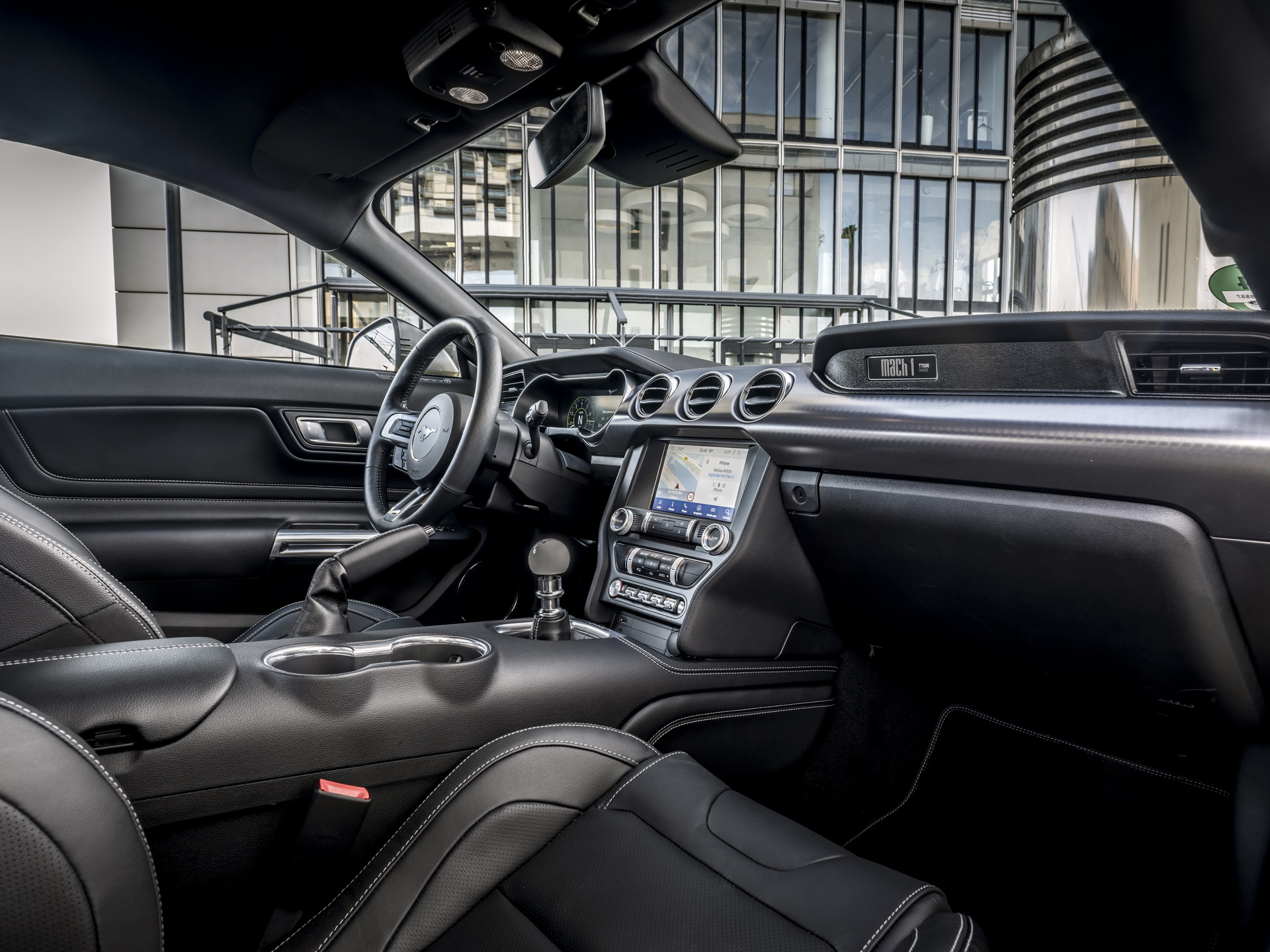Download 2021 Ford Mustang Mach 1 - Interior HD Wallpaper 1920x1440 #44