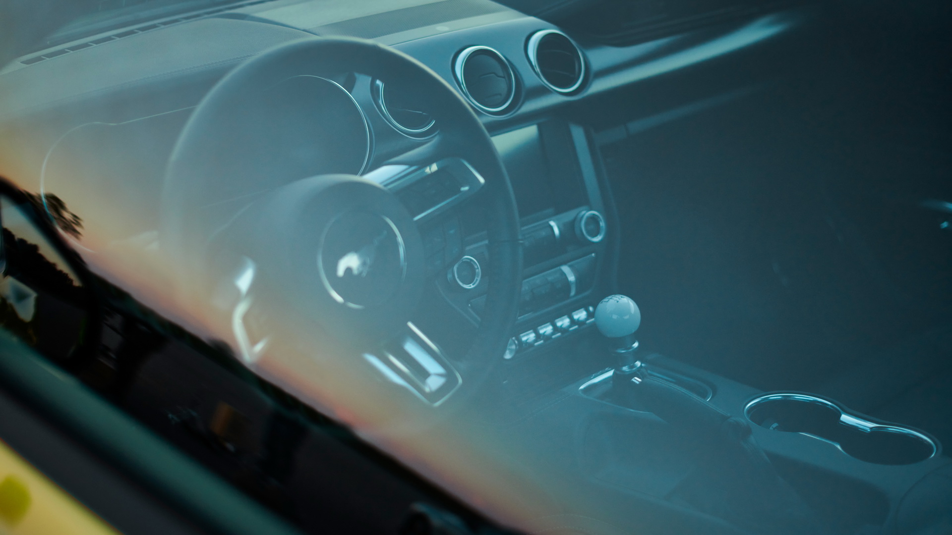 Download 2021 Ford Mustang Mach 1 - Interior HD Wallpaper 1920x1080 #30