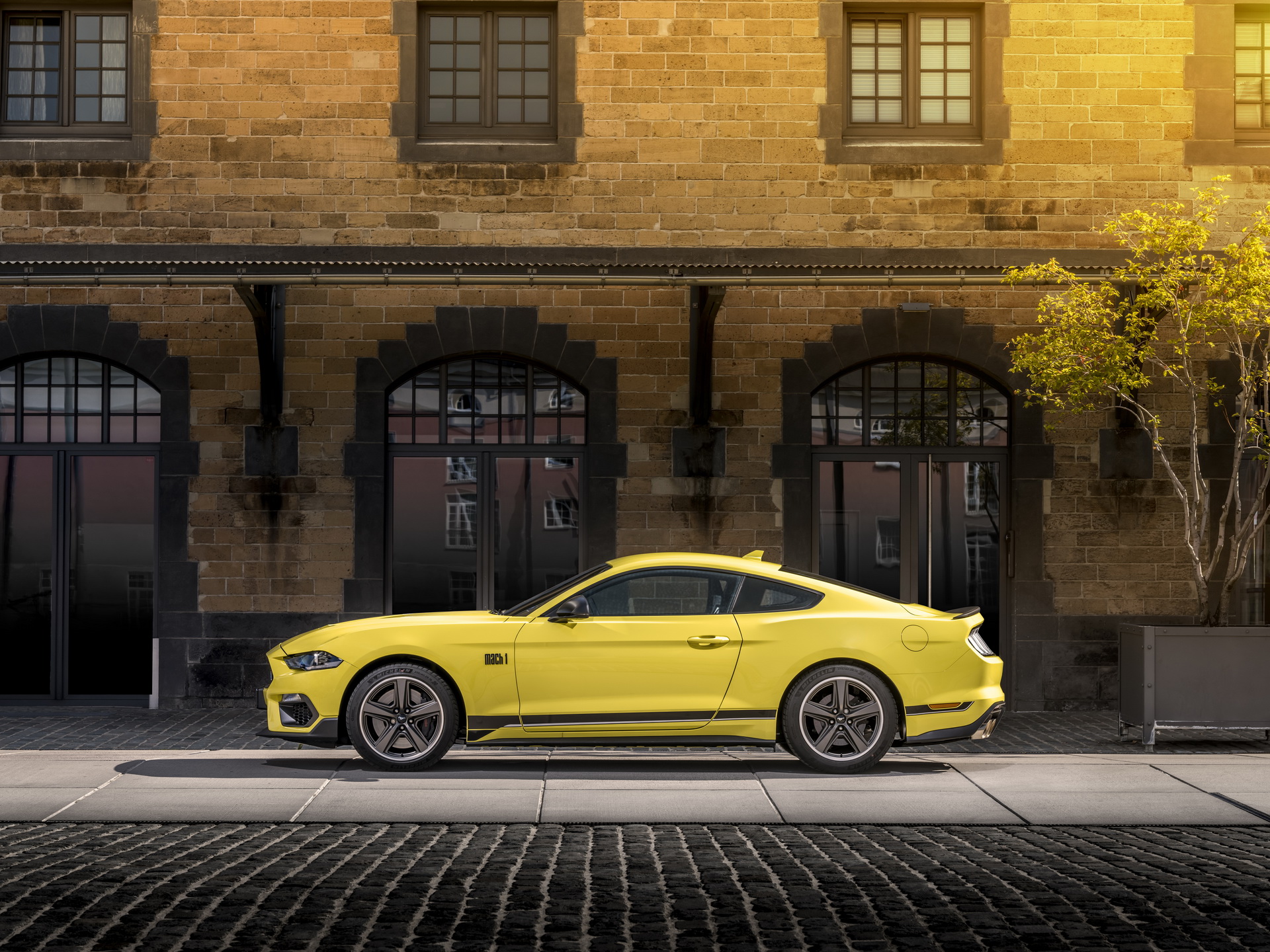 Download 2021 Ford Mustang Mach 1 - Side HD Wallpaper 1920x1440 #37