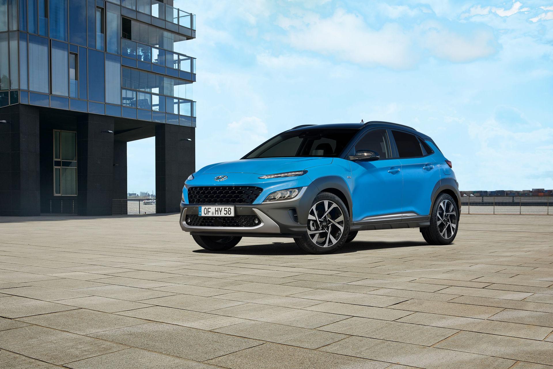 Download 2021 Hyundai Kona - Front Three-Quarter HD Wallpaper 1920x1280 #4