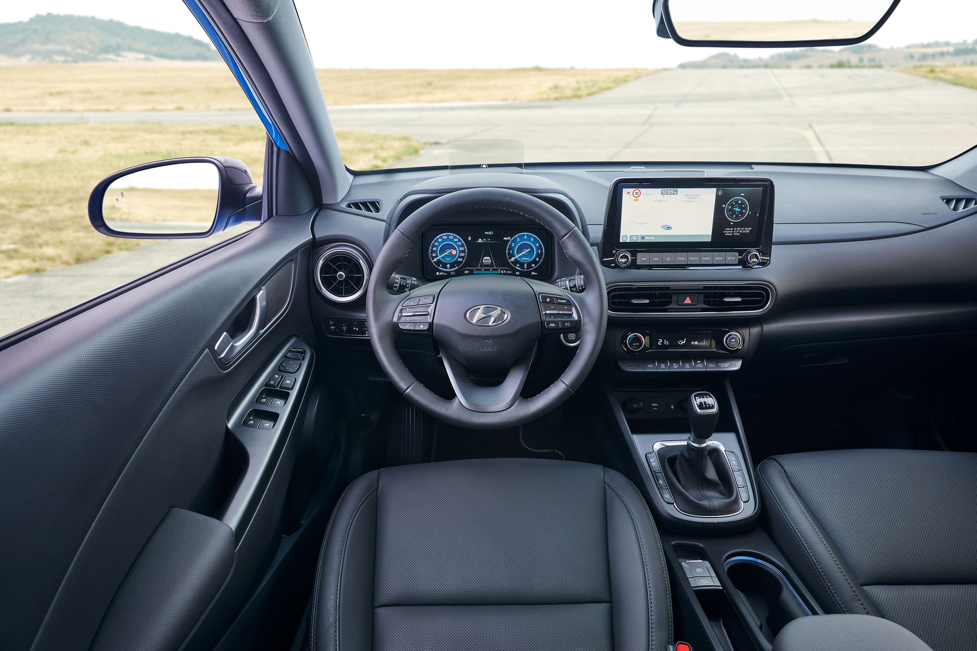 Download 2021 Hyundai Kona - Interior, Cockpit HD Wallpaper 1920x1280 #10