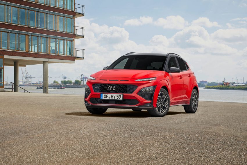 2021 Hyundai Kona N Line - Front Three-Quarter Wallpaper 850x567 #8