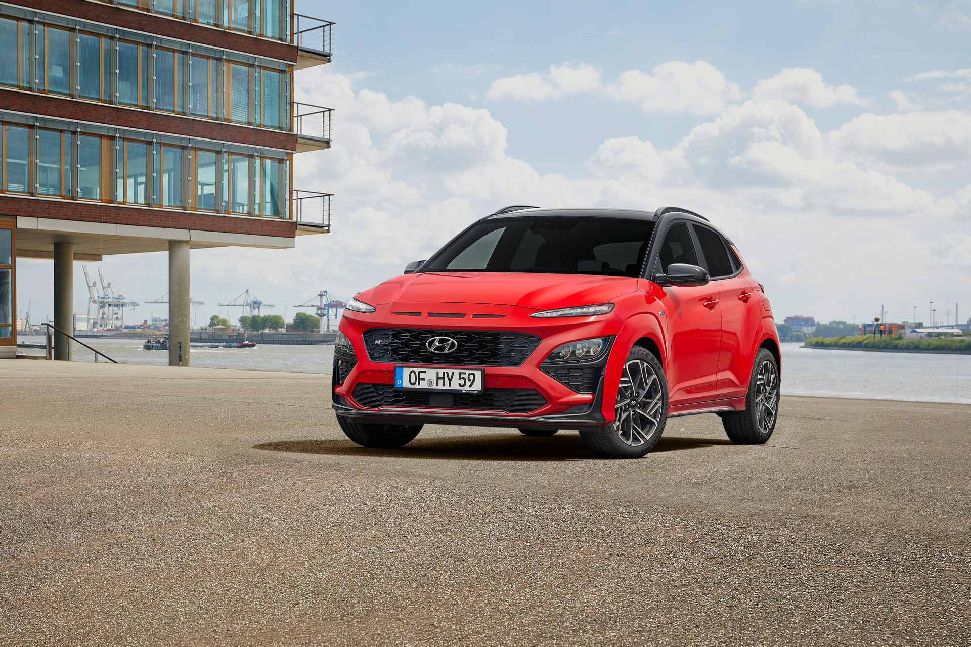 Download 2021 Hyundai Kona N Line - Front Three-Quarter HD Wallpaper 1920x1280 #8