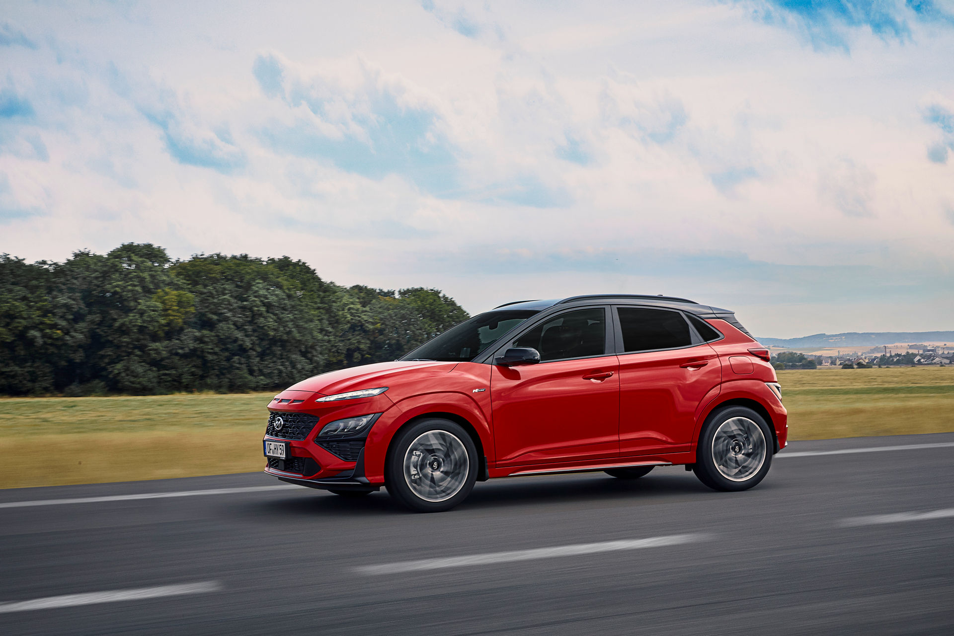 Download 2021 Hyundai Kona N Line - Front Three-Quarter HD Wallpaper 1920x1280 #4