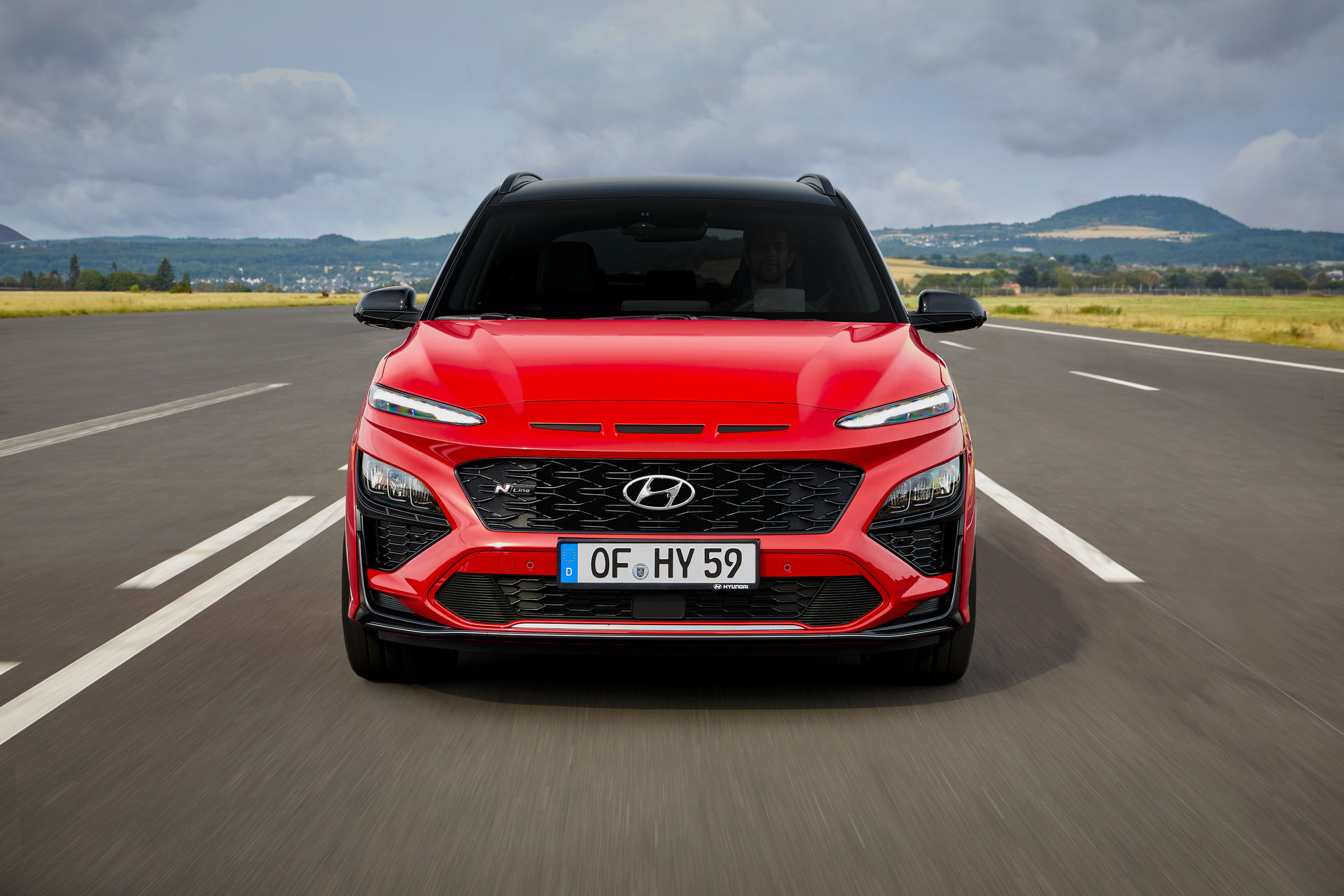 Download 2021 Hyundai Kona N Line - Front HD Wallpaper 1920x1280 #5