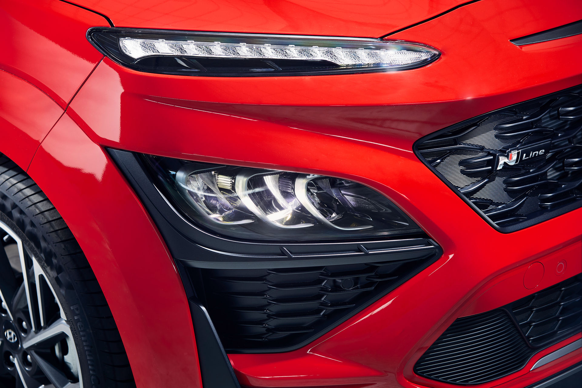 Download 2021 Hyundai Kona N Line - Headlight HD Wallpaper 1920x1280 #11