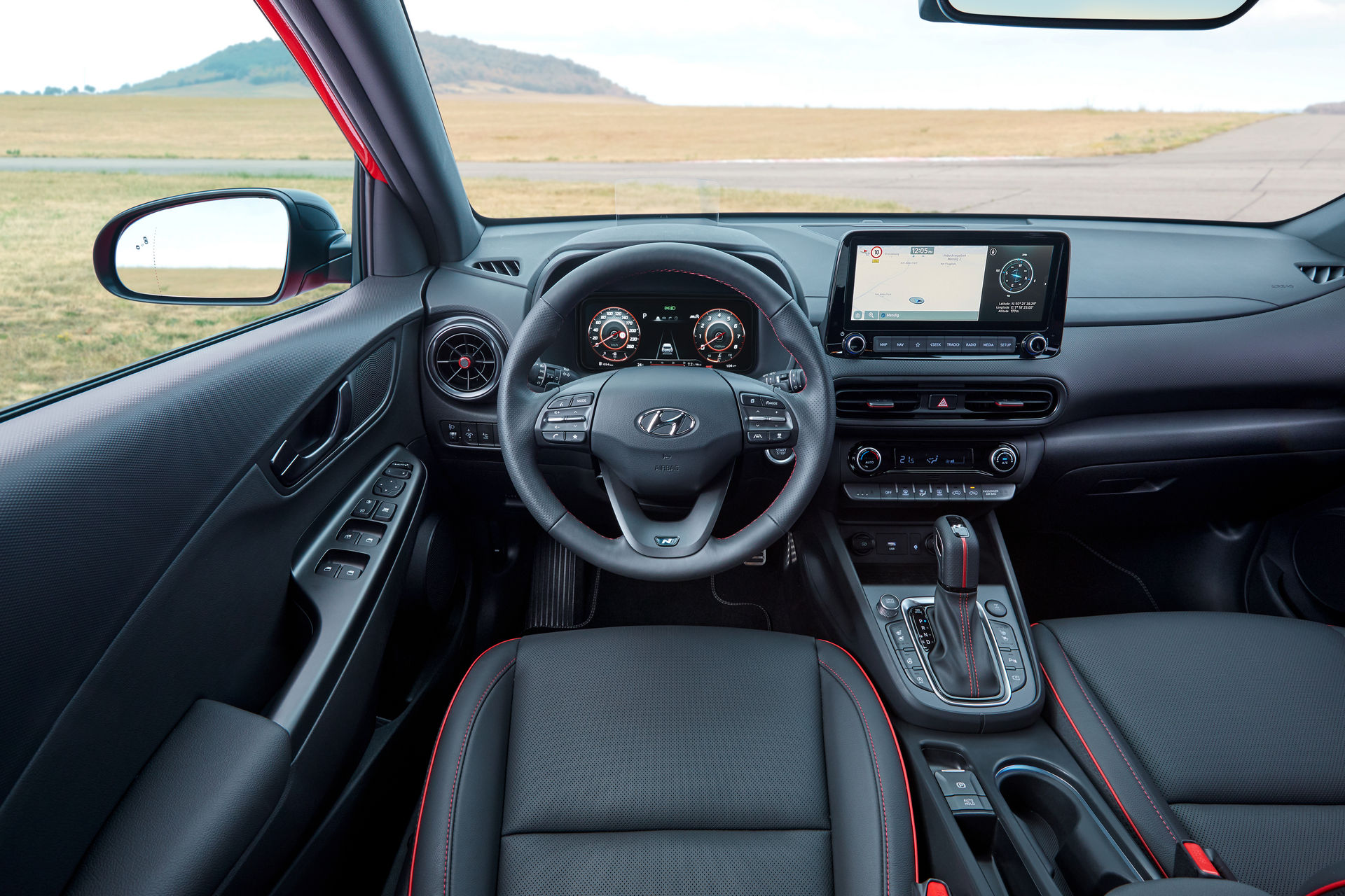 Download 2021 Hyundai Kona N Line - Interior, Cockpit HD Wallpaper 1920x1280 #13