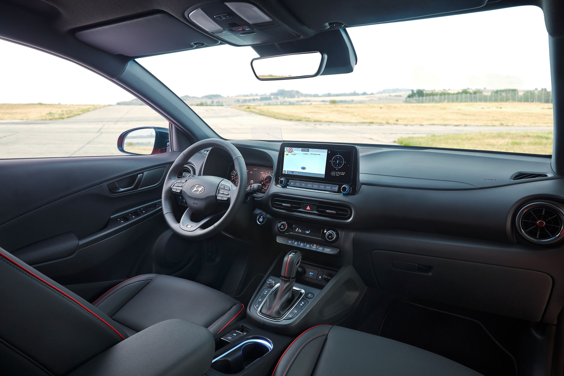 Download 2021 Hyundai Kona N Line - Interior HD Wallpaper 1920x1280 #12