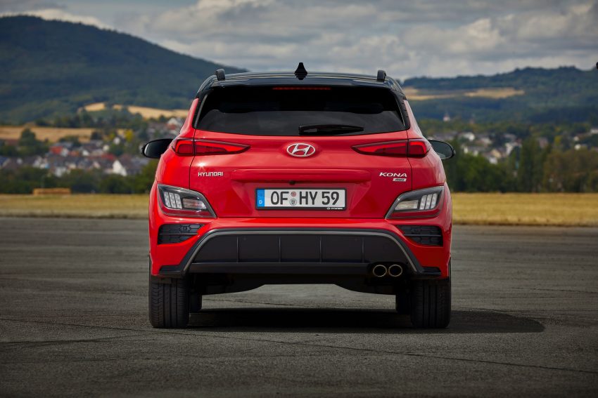 2021 Hyundai Kona N Line - Rear Wallpaper 850x567 #3