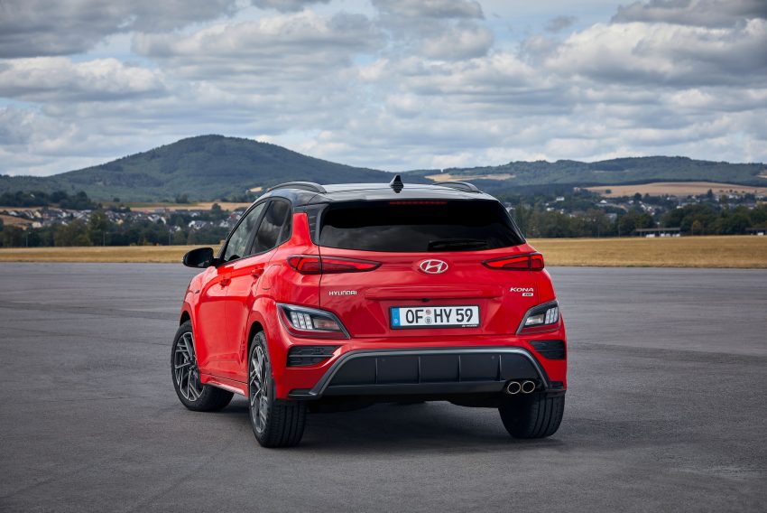 2021 Hyundai Kona N Line - Rear Wallpaper 850x568 #9