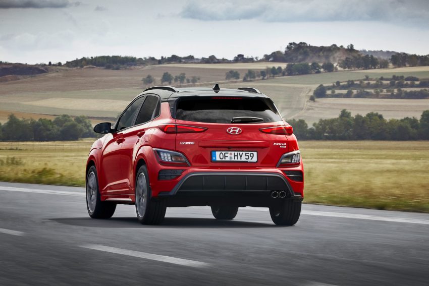 2021 Hyundai Kona N Line - Rear Wallpaper 850x567 #7