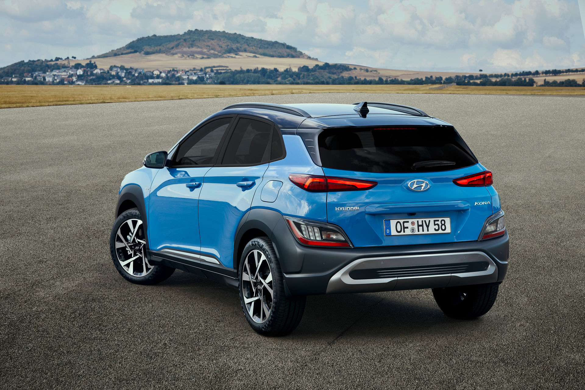 Download 2021 Hyundai Kona - Rear Three-Quarter HD Wallpaper 1920x1280 #5