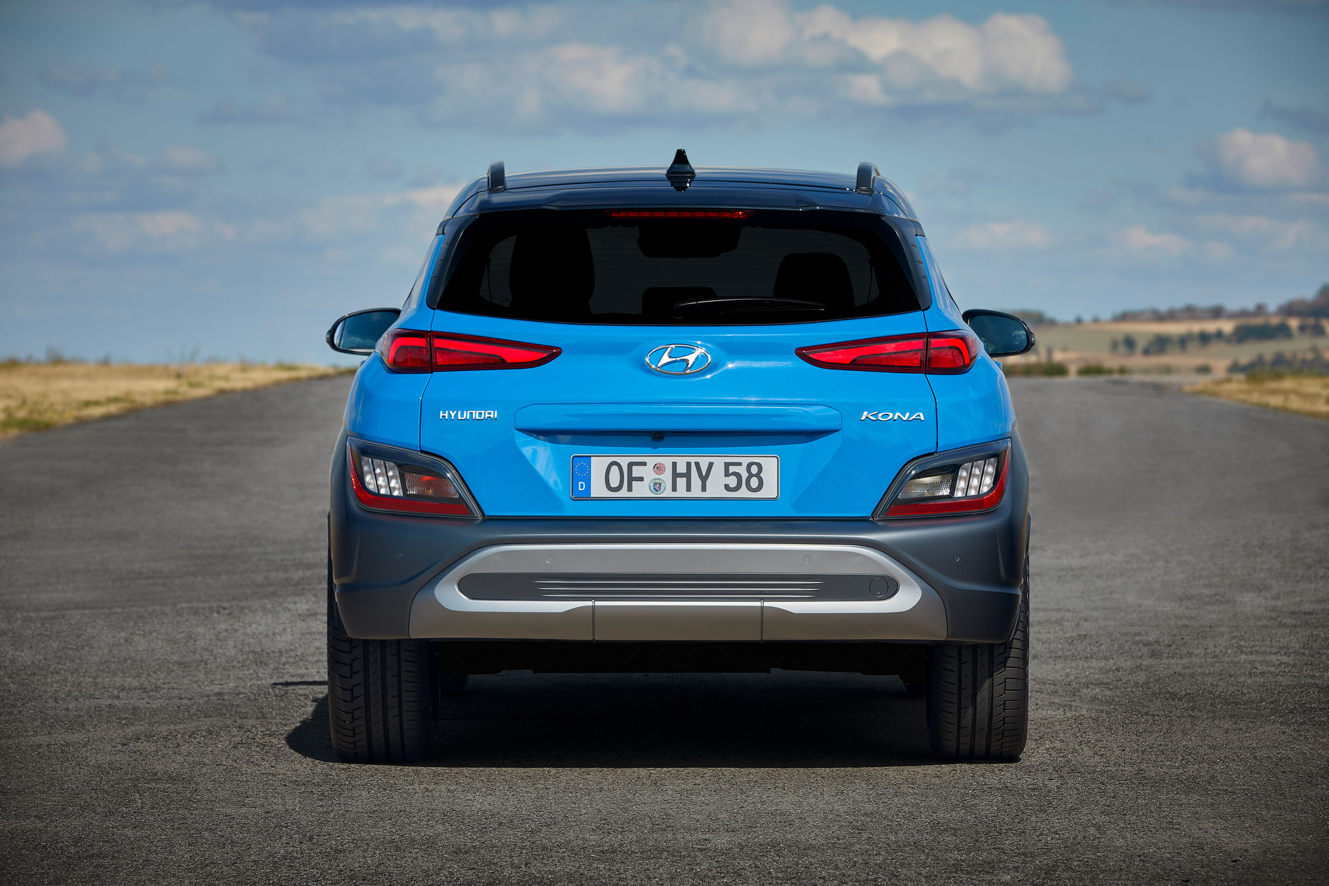 Download 2021 Hyundai Kona - Rear HD Wallpaper 1920x1280 #6