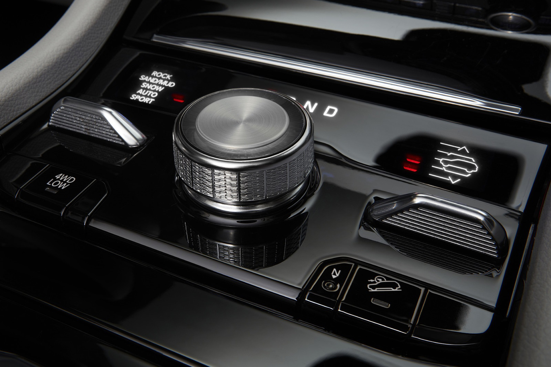 Download 2021 Jeep Grand Cherokee L Overland - Central Console HD Wallpaper 1921x1280 #34