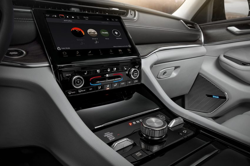 2021 Jeep Grand Cherokee L Overland - Central Console Wallpaper 850x566 #35