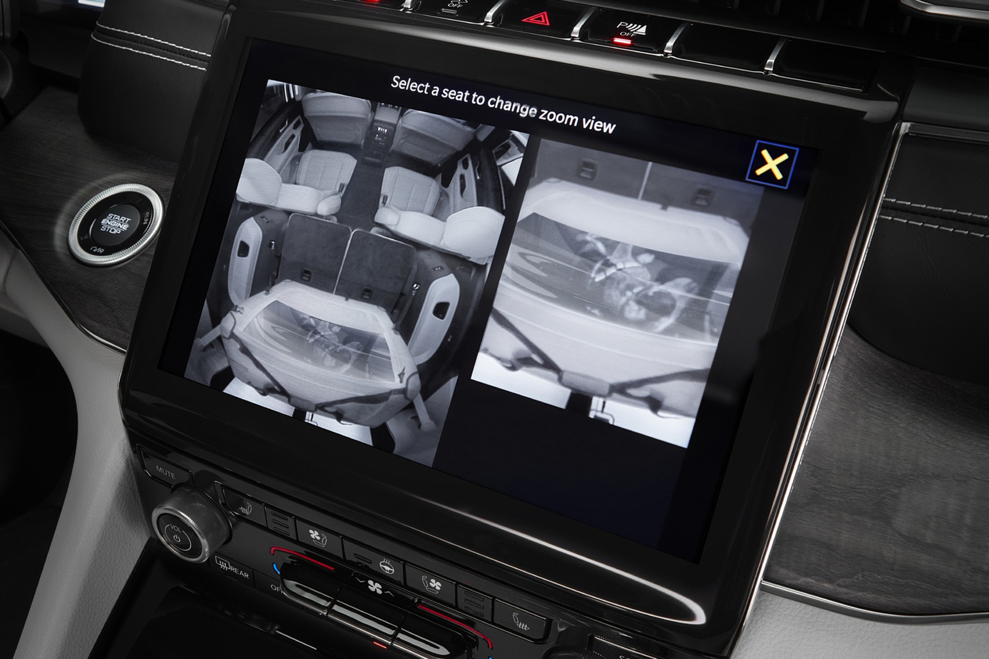 Download 2021 Jeep Grand Cherokee L Overland - Central Console HD Wallpaper 1921x1280 #36