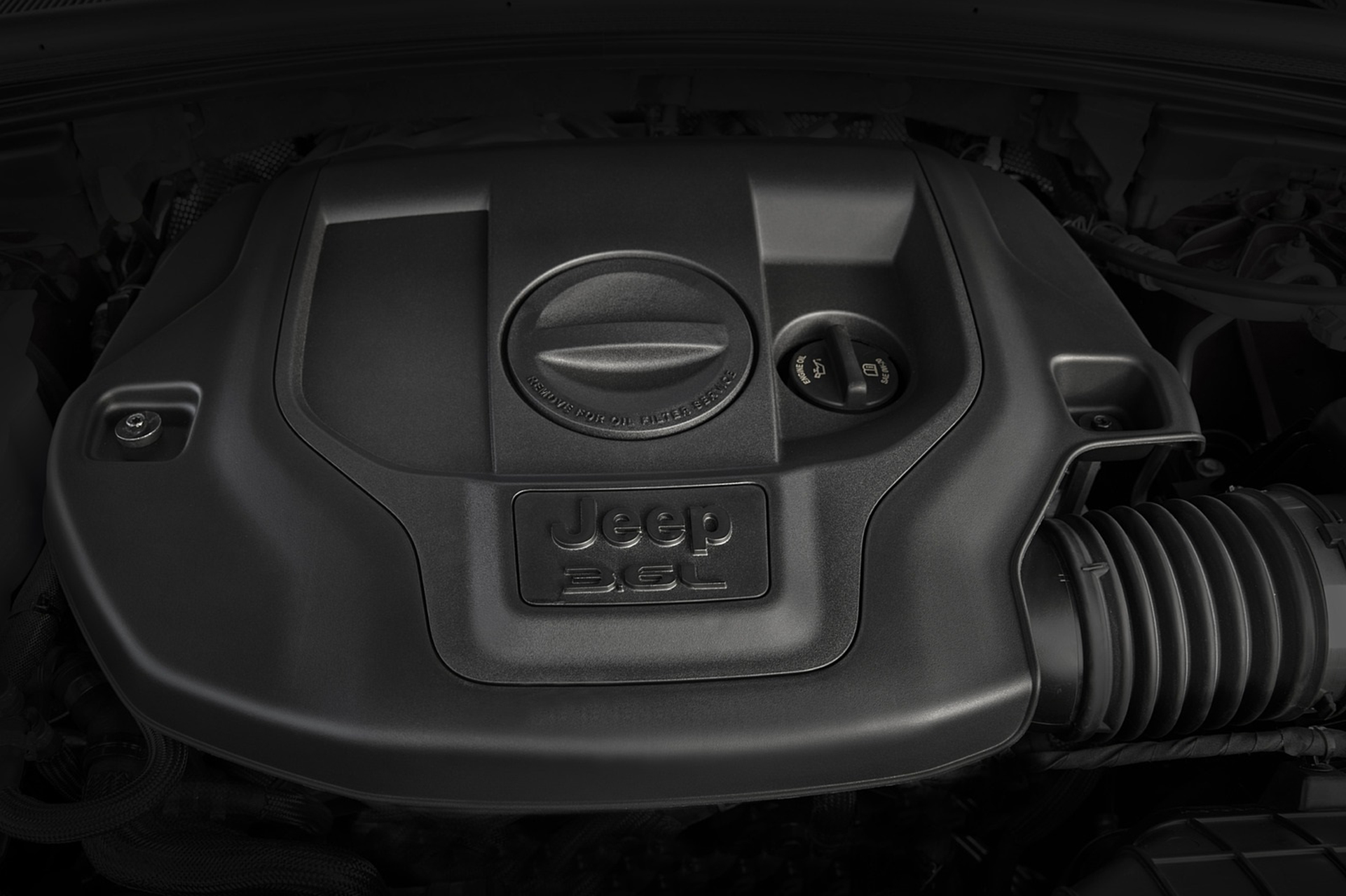 Download 2021 Jeep Grand Cherokee L Overland - Engine HD Wallpaper 1921x1280 #32