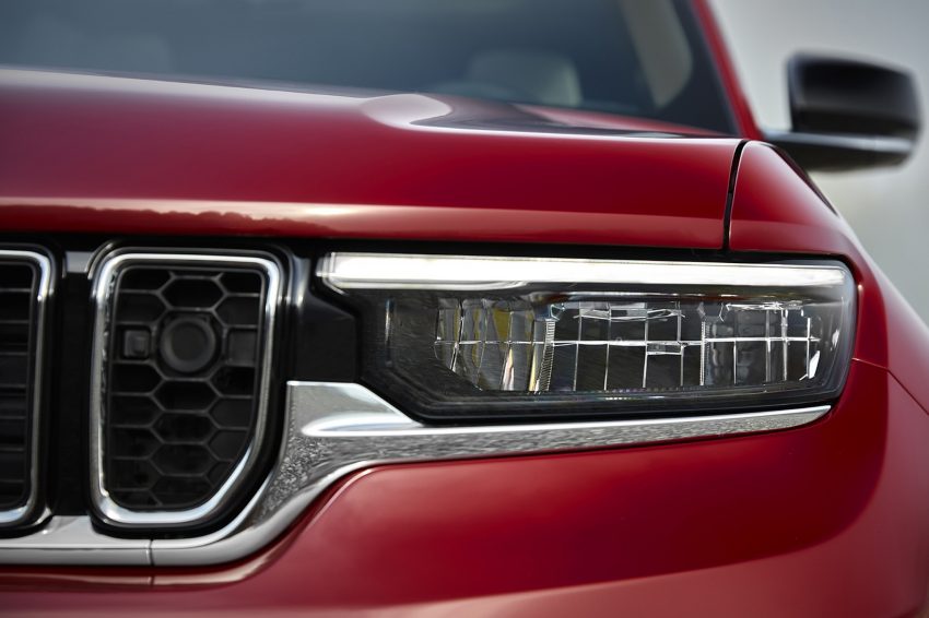 2021 Jeep Grand Cherokee L Overland - Headlight Wallpaper 850x566 #23