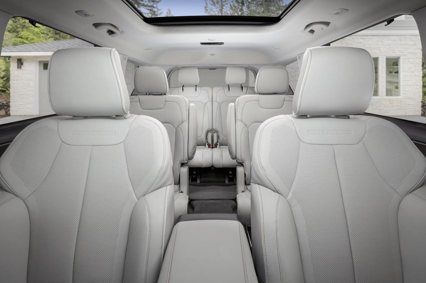 2021 Jeep Grand Cherokee L Overland - Interior, Seats Wallpaper 850x566 #47