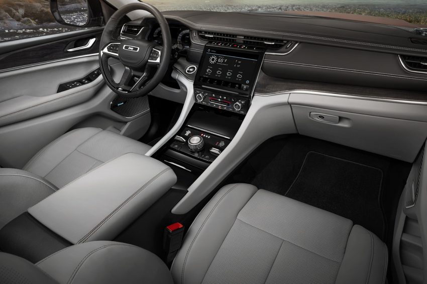 2021 Jeep Grand Cherokee L Overland - Interior Wallpaper 850x566 #40