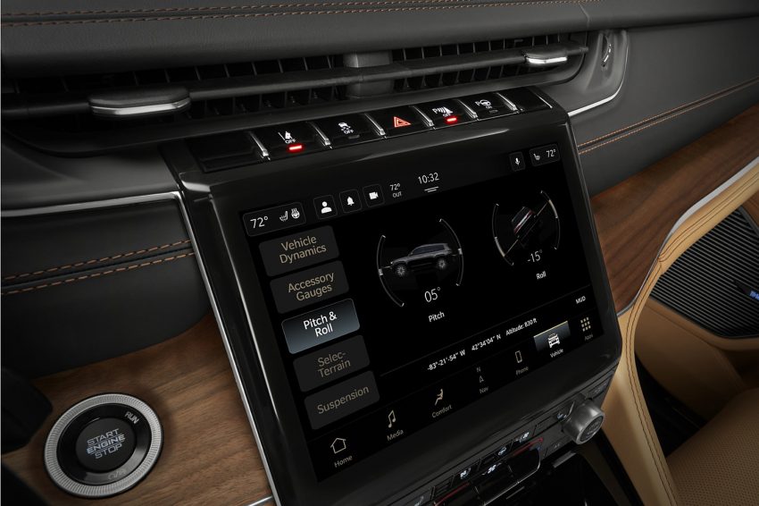 2021 Jeep Grand Cherokee L Summit Reserve - Central Console Wallpaper 850x566 #70