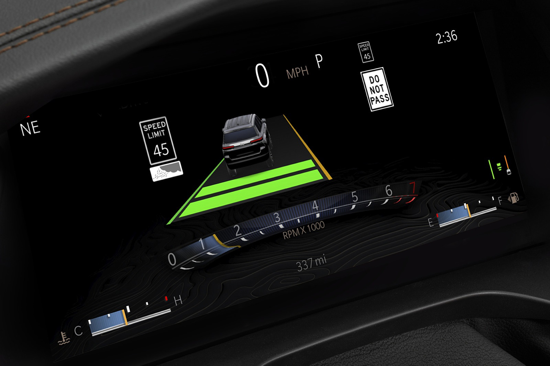 Download 2021 Jeep Grand Cherokee L Summit Reserve - Digital Instrument Cluster HD Wallpaper 1921x1280 #72