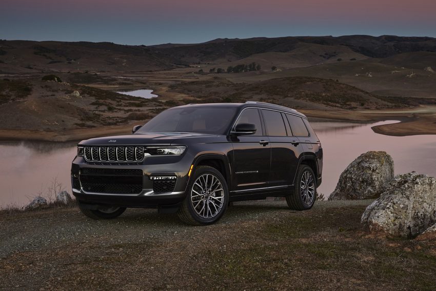 2021 Jeep Grand Cherokee L Summit Reserve - Front Three-Quarter Wallpaper 850x567 #50