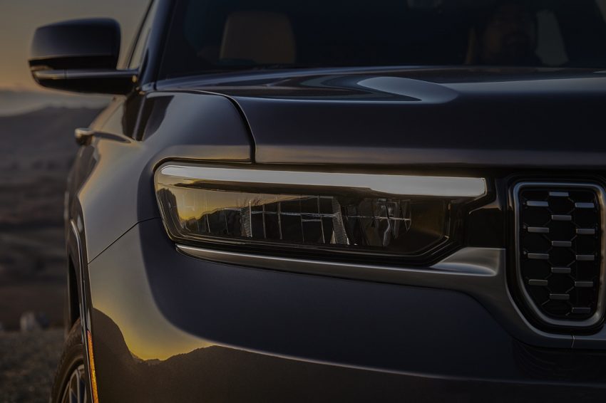 2021 Jeep Grand Cherokee L Summit Reserve - Headlight Wallpaper 850x566 #59