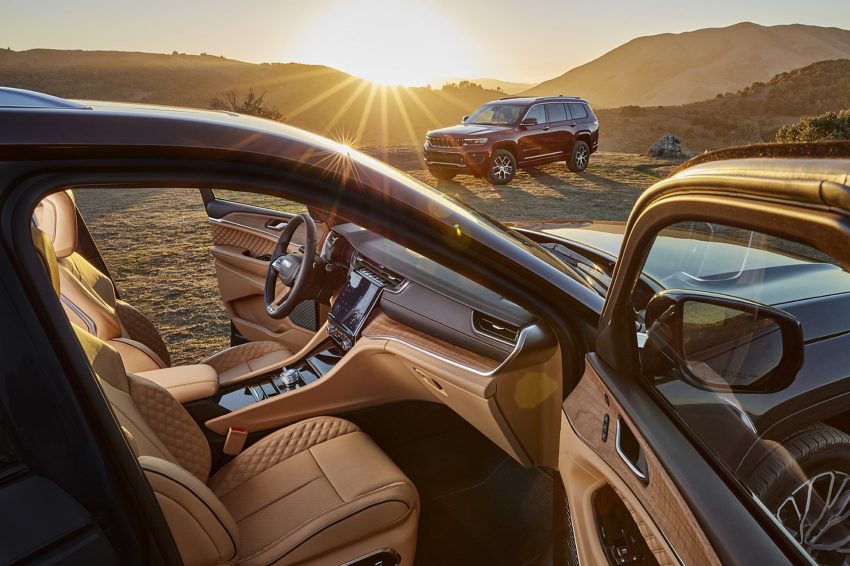 2021 Jeep Grand Cherokee L Summit Reserve - Interior Wallpaper 850x566 #80