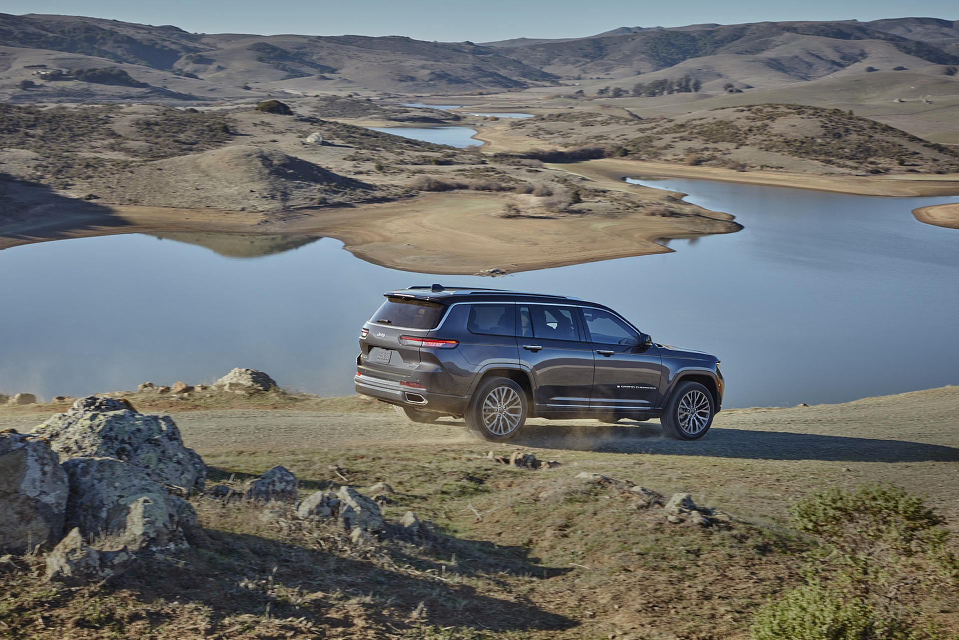 Download 2021 Jeep Grand Cherokee L Summit Reserve - Rear Three-Quarter HD Wallpaper 1921x1281 #29