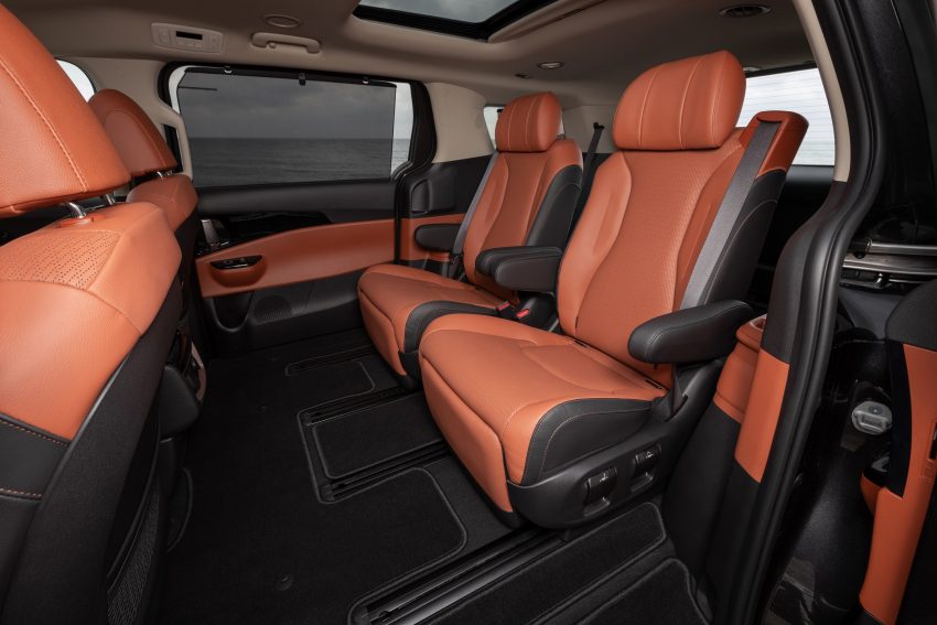 2021 Kia Carnival [CIS-spec] - Interior, Rear Seats Wallpaper 850x567 #12