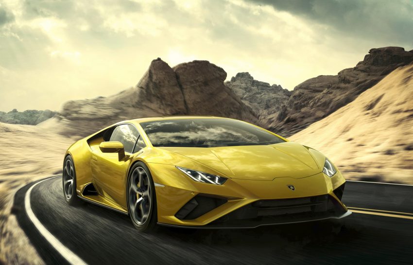 2021 Lamborghini Huracán EVO RWD - Front Three-Quarter Wallpaper 850x545 #3