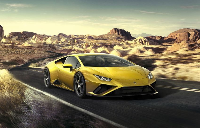 2021 Lamborghini Huracán EVO RWD - Front Three-Quarter Wallpaper 850x545 #1