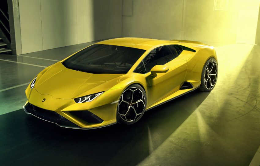 2021 Lamborghini Huracán EVO RWD - Front Three-Quarter Wallpaper 850x545 #14