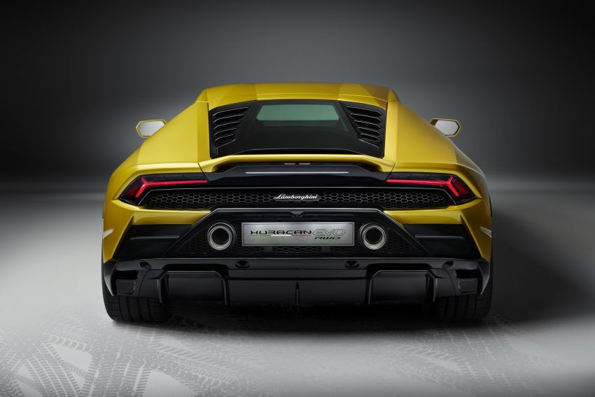 2021 Lamborghini Huracán EVO RWD - Rear Wallpaper 850x567 #22